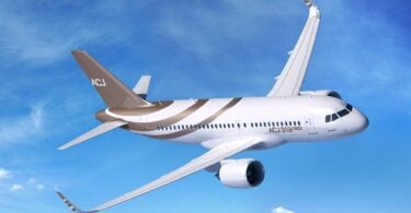 Airbus Corporate Jets e fana ka ACJ319neo ho moreki e mocha oa Europe