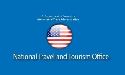 International visitor US travel spending up nearly 105%