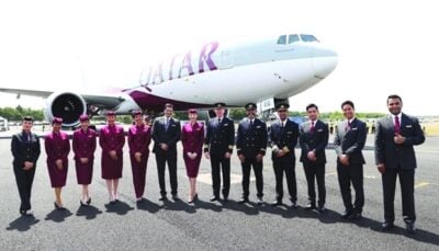 Qatar Airways ត្រឡប់ទៅ Farnborough Airshow វិញ។