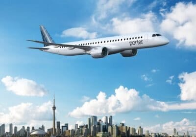 Porter Airlines заказала еще 20 самолетов Embraer E195-E2