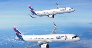 LATAM Airlines tilaa 17 uutta A321neo-suihkukonetta