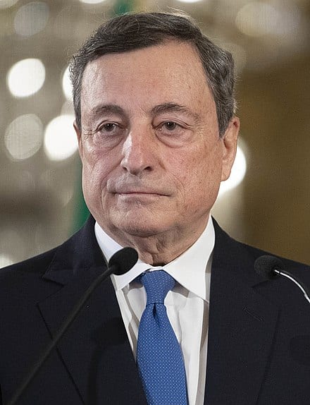 Dichiarazione ke Moprofesa Mario Draghi