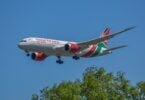Aviokompānijas Kenya Airways lidmašīna nolaižas Marokā ar mirušu pasažieri