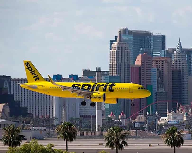 Direkteflyvning fra New Albuquerque til Las Vegas med Spirit Airlines