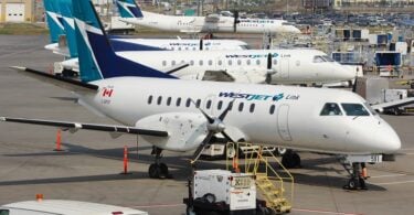 Penerbangan Vancouver anyar kanggo Penticton, BC ing WestJet