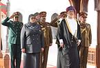 Samia com o Sultão de Omã imagem cortesia de A.Tairo | eTurboNews | eTN