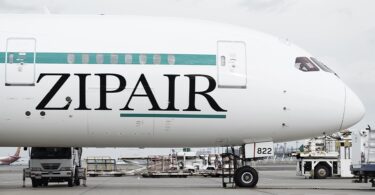 New San José to Tokyo Narita flight on ZIPAIR