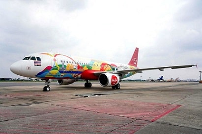 Thai AirAsia: Bright and colorful livery takes off