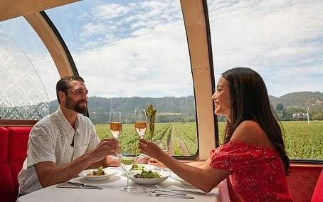 Сликата од оброците е благодарение на возот за вино од долината Напа 1 | eTurboNews | eTN