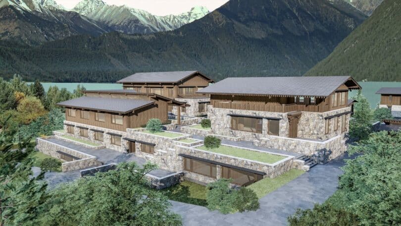 , Songtsam Linka Retreat Lake Basong Tso Tibet construction begins, eTurboNews | eTN