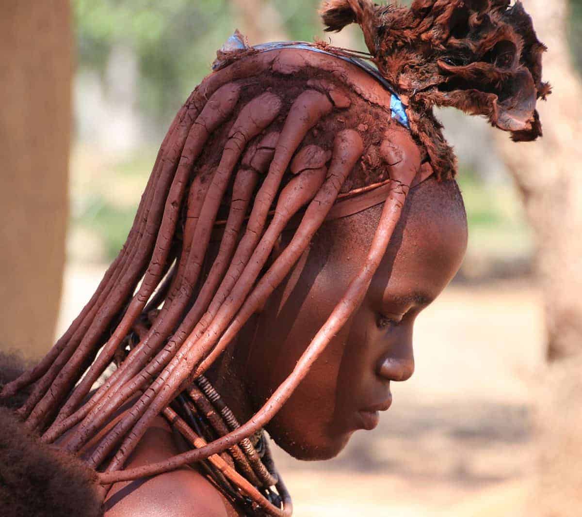 Sharing your wife with visitors is a Himba Tribe tradition photo