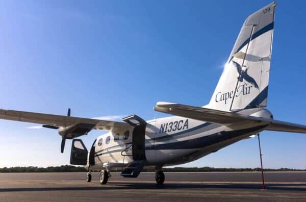 New Cape Air flight from St. Thomas to Nevis