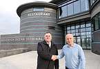 Councillor Stephen McCabe leader of Inverclyde Council joined Buzzworks Chairman Colin Blair to celebrate the key handover at the new visitor centre 1 4 scaled e4QaPD | eTurboNews | eTN