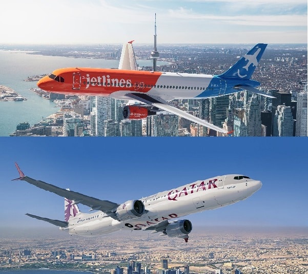 קנדה Jetlines Mulls שותפות עם Qatar Airways