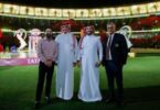 1 Arun Dhumal IPL-formand Abdullah Alhagbani Chief Partnerships Executive Affairs Officer hos STA Alhasan Aldabbagh Præsident for APAC Markets hos STA og Roger Binny BCCI President billede med tilladelse fra STA | eTurboNews | eTN