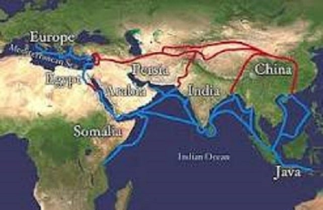 Mapa de la Ruta de la Seda | eTurboNews | eTN