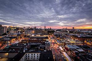 Ottawa cityscape from the Andaz Hotel