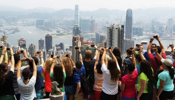 Hong Kong's tourism industry is booming and has received 13 million tourists so far