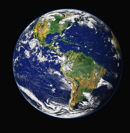 Earth - image courtesy of WikiImages from Pixabay