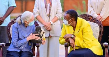 Jane Goodall and First Lady Janet K. Museveni | eTurboNews | eTN