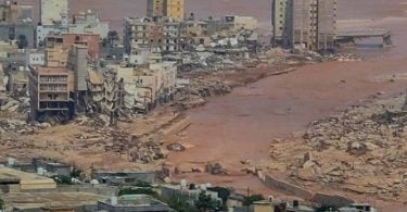 فيضان ليبيا - الصورة مقدمة من جيريمي كوربين عبر X