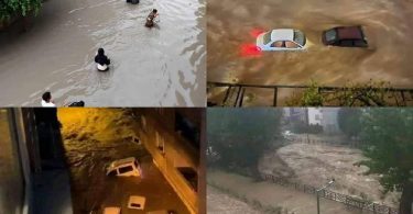 наводнение в Либия