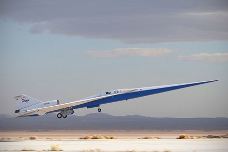 NASA Supersonic Jet - imej ihsan Lockheed Martin