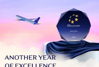 SAUDIA, SAUDIA firar tredje raka flygbolagsvinst i världsklass på APEX, eTurboNews | eTN