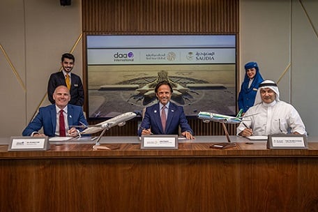 SAUDIA, SAUDIA se torna a primeira companhia aérea a operar de e para o Aeroporto Internacional do Mar Vermelho, eTurboNews | eTN