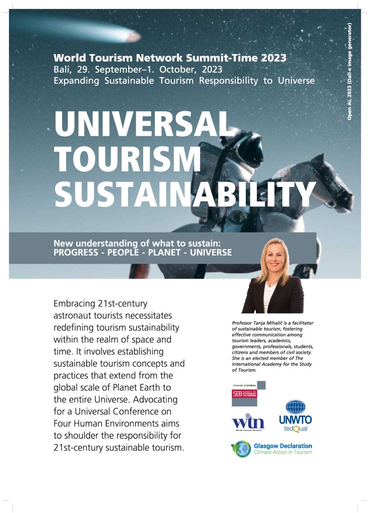 fenntartható turizmus, az Univerzum fenntartható turizmusfejlesztésre szólít fel a Földön túl, eTurboNews | eTN