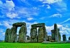 Stonehenge - billede udlånt af Zdeněk Tobiáš fra Pixabay