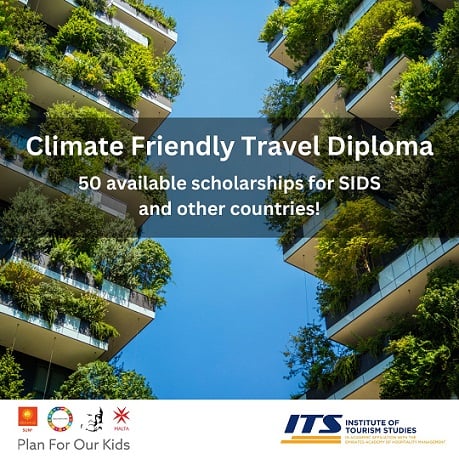 SUNx, SUNx Malta ILMAISET stipendit pääsyä varten ilmastoystävälliseen matkadiplomiin, eTurboNews | eTN