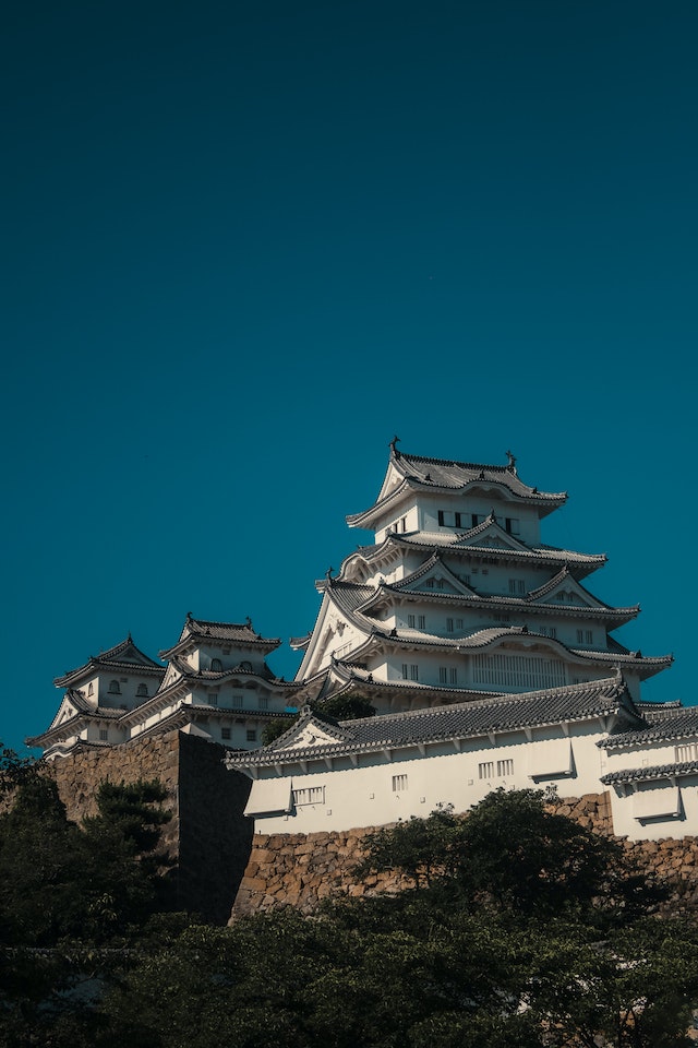 Castelo Himeji no Japão | Foto de Lorenzo Castellino: