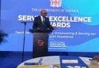 Jamajka, Minister Turystyki Jamajki przemawia na konferencji dotyczącej doskonałości usług, eTurboNews | eTN