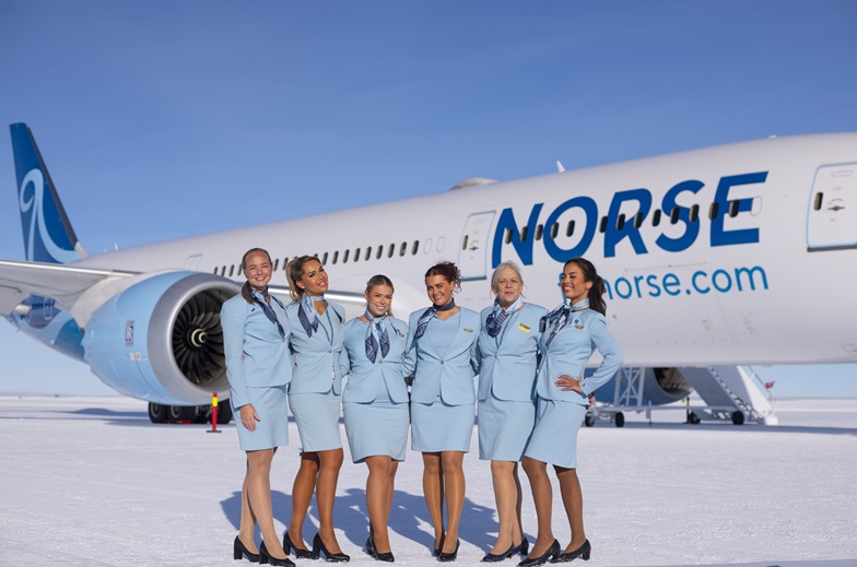 Norse Atlantic Airways ayaa markii ugu horeysay soo caga dhigatay Boeing 787 Dreamliner gudaha Antarctica