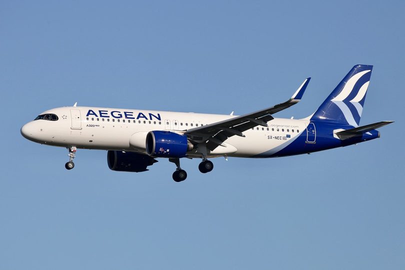 Het Griekse Aegan Airlines | Foto: Wikimedia Commons