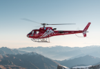 Ny orinasa Swiss Helicopter Search and Rescue Air Zermatt dia manitatra ny sambony