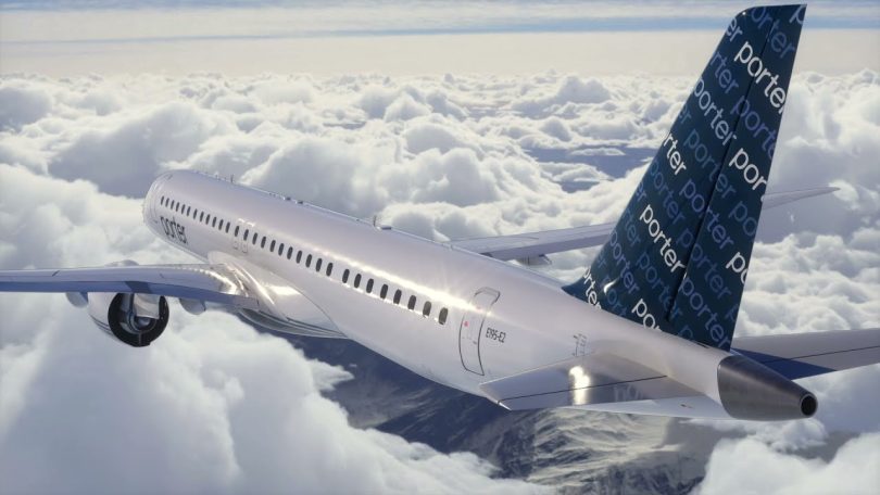 เที่ยวบินจากนิวมอนทรีออลไปยังแวนคูเวอร์ คาลการี และเอดมันตันของ Porter Airlines