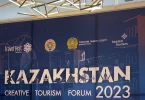Farver på kreativ turisme i Kasakhstan