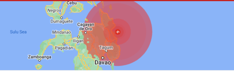 Earthquake in Philippines