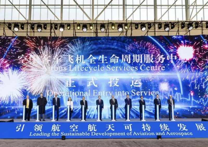Airbus Opens First Lifecycle Services Center in China