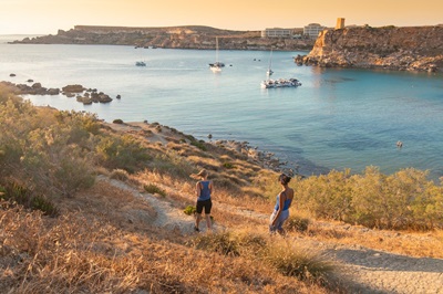 Riviera Bay - image courtesy of Malta Tourism Authority