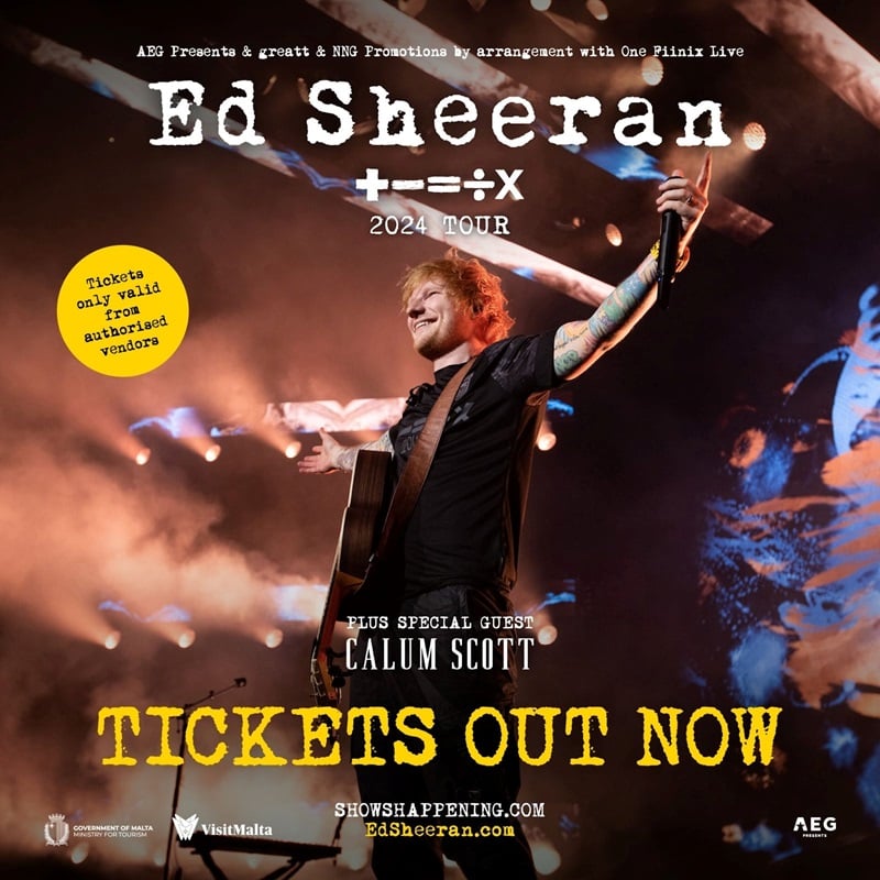 Ed Sheeran 2024 Poster