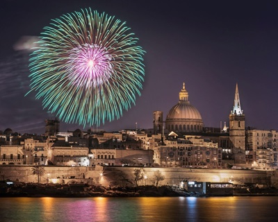 Malta 1 - International Fireworks Festival over Valletta - image courtesy of Malta Tourism Authority