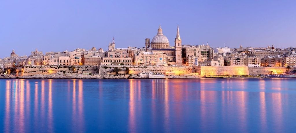 Valletta, Malta ká olu