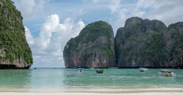 Maya Bay - image courtesy of Penny from Pixabay