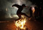 14 muertos y 3253 heridos durante el mortífero festival del fuego en Irán