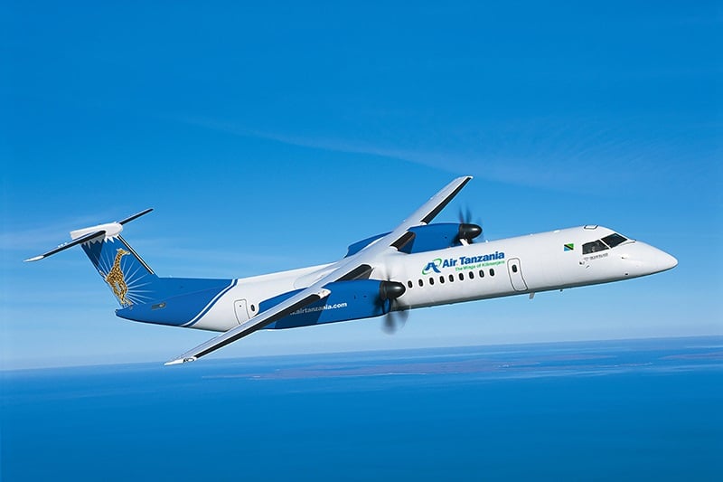 แอร์แทนซาเนียเข้าร่วมโครงการ De Havilland Dash 8-400