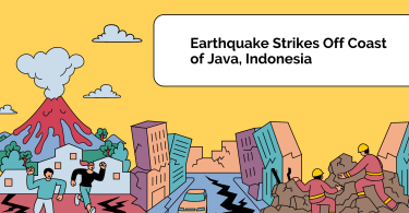 Earthquake Strikes Off Coast of Java, Indonesia