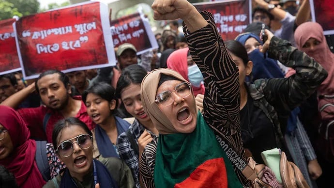 Chaos in Bangladesh as Army Takes Over After PM Flees